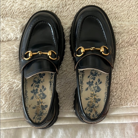 Gucci Cordovan Lux Loafers - Picture 1 of 9